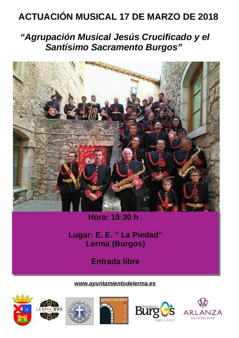  “Agrupación musical Jesús crucificado y el santísimo”