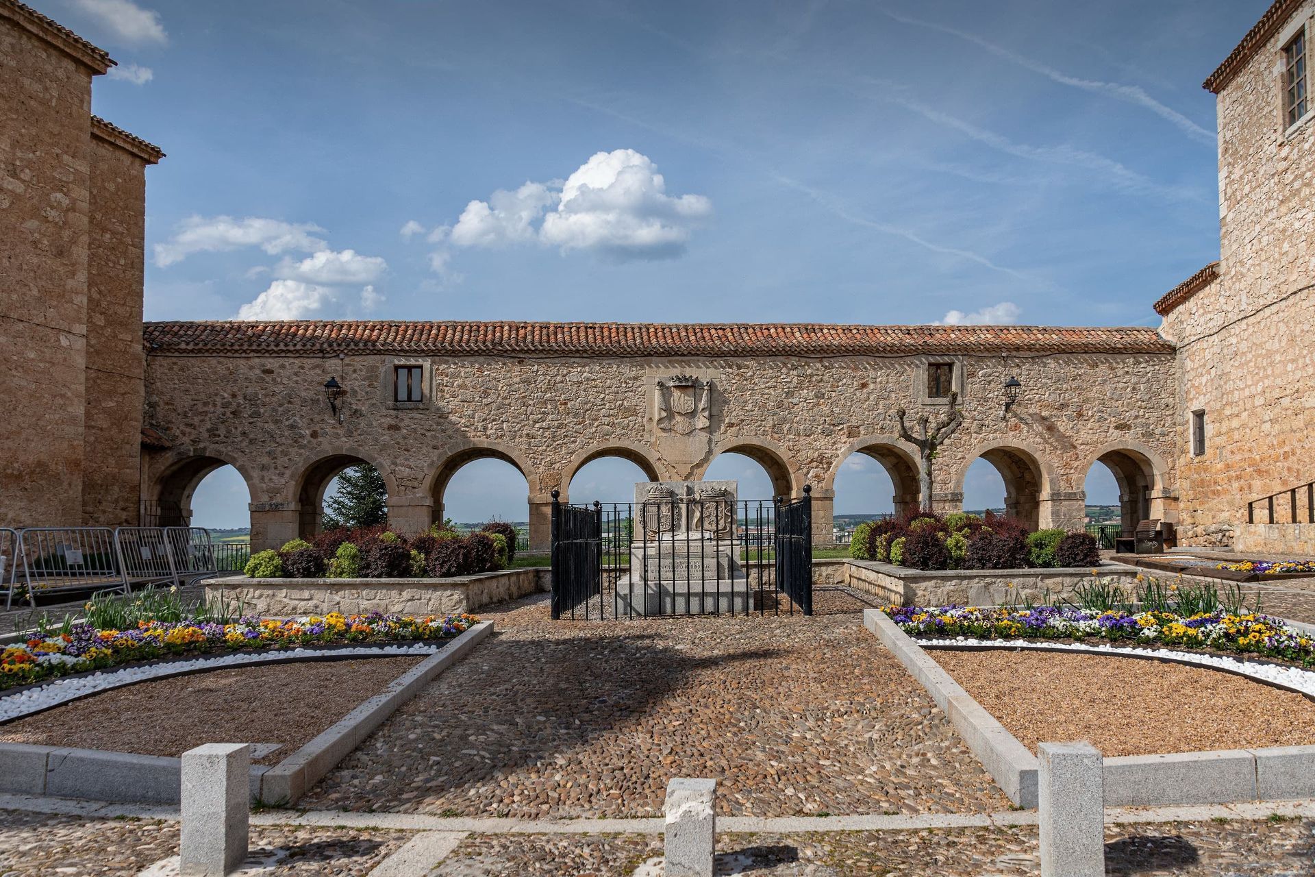 La plaza de Santa Clara de Lerma