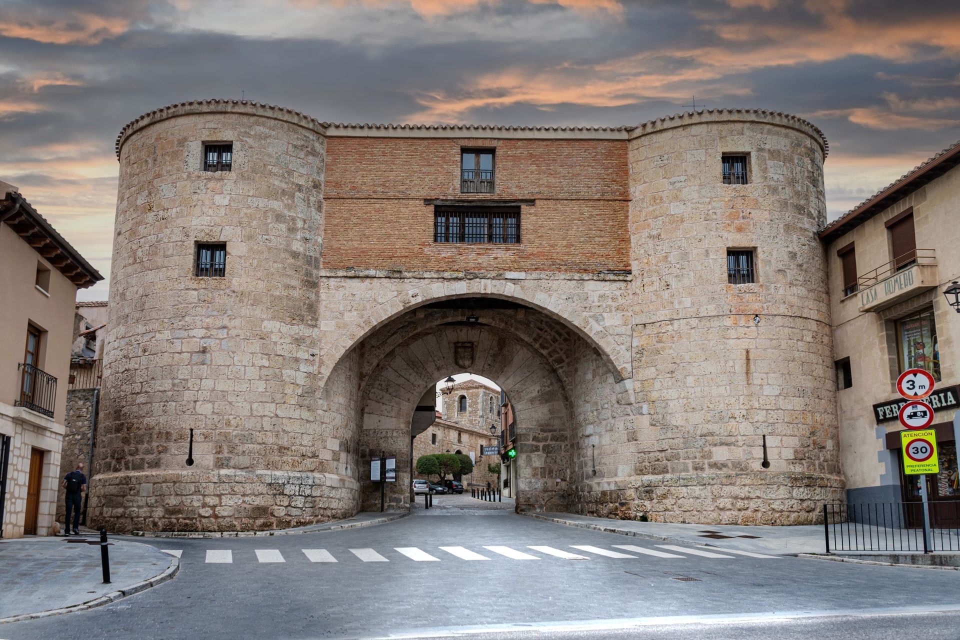 El arco de la cárcel de Lerma