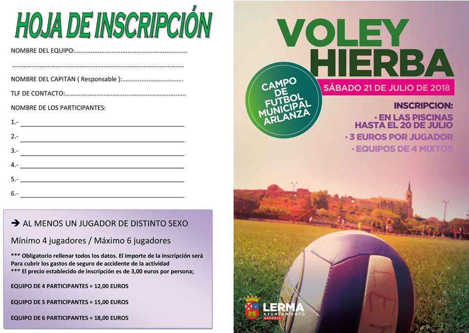 VOLEY HIERBA 2018