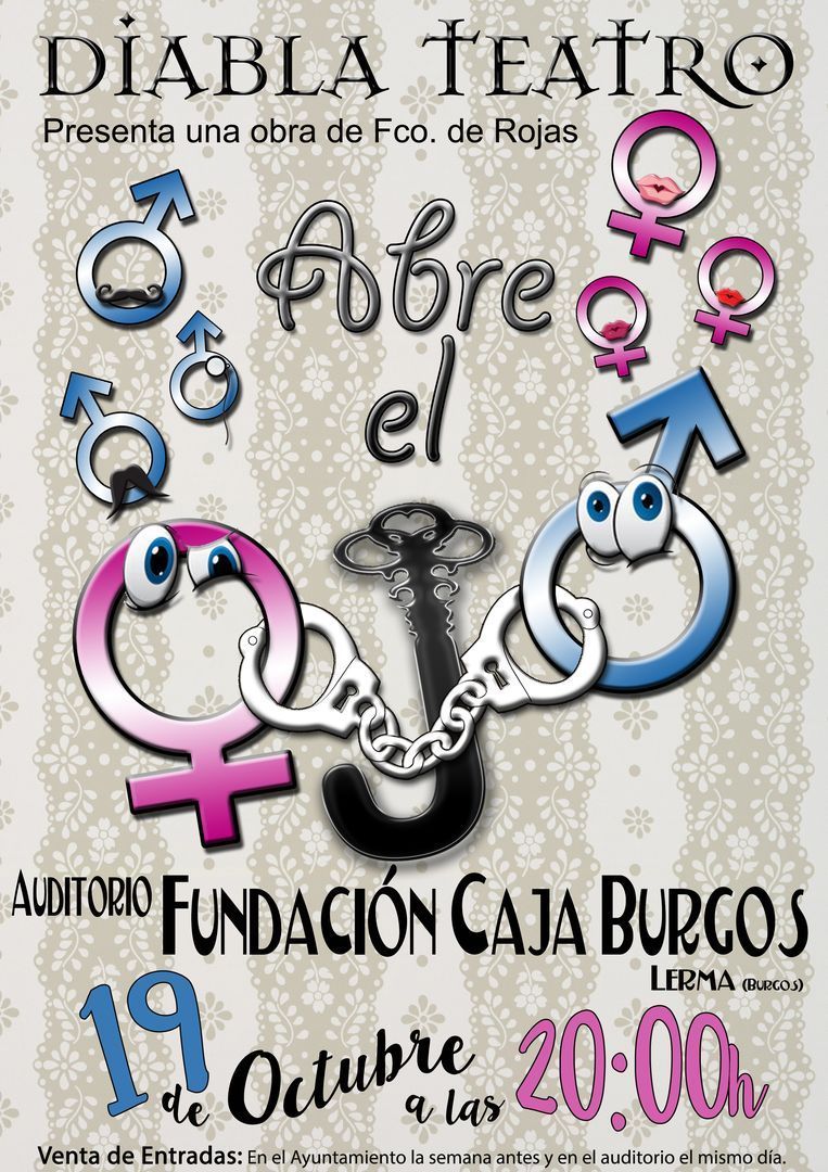 "ABRE EL OJO" DE DIABLA TEATRO- SÁBADO 19 A LAS 20H