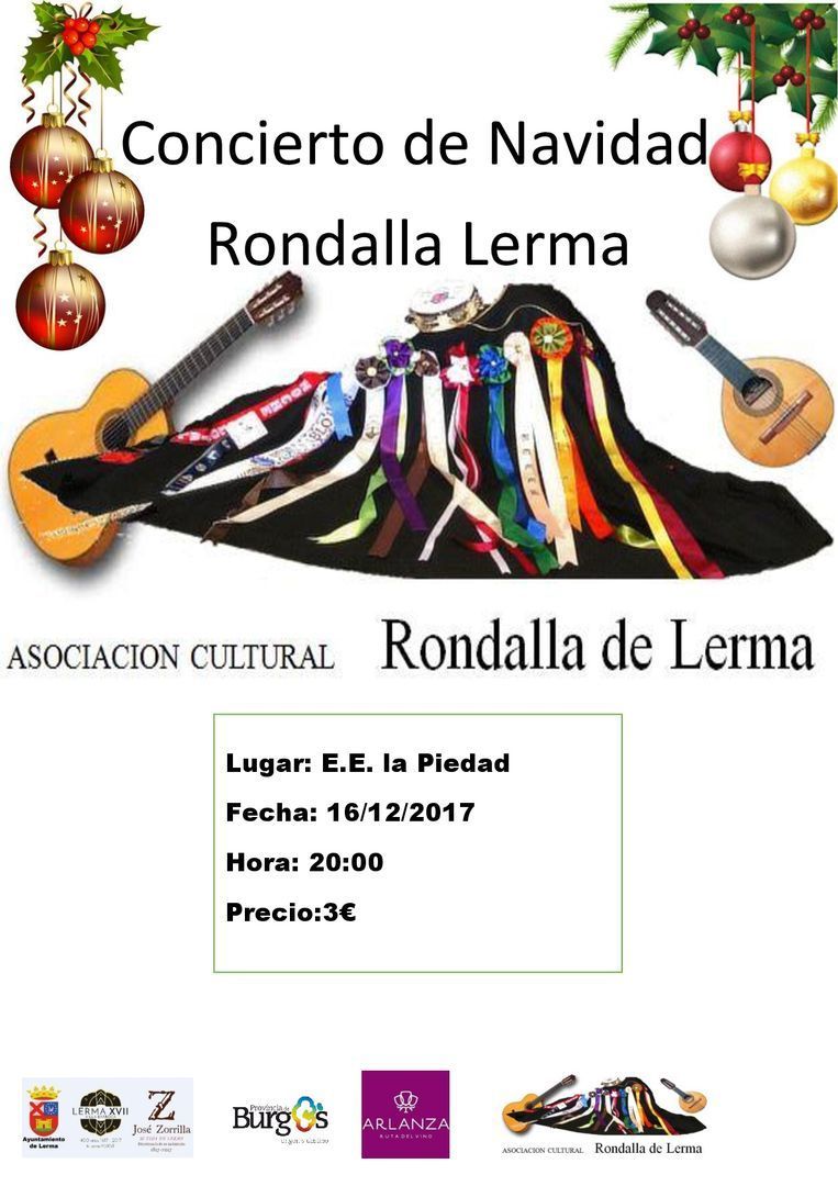 Concierto Navidad:Rondalla de Lerma