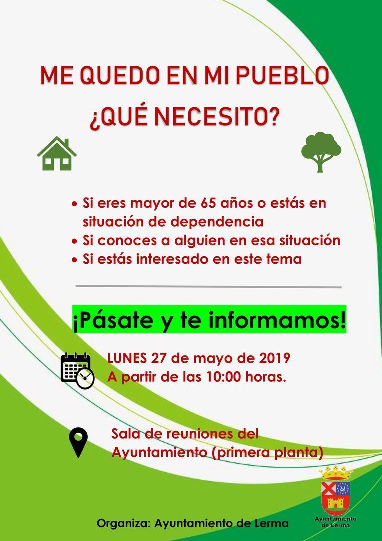 Me quedo en mi pueblo ¿Qué necesito? 4ª Sesión