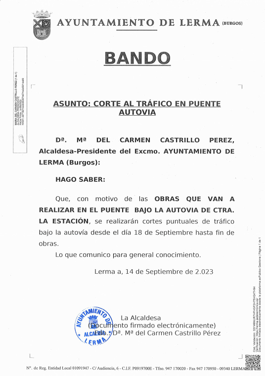 Bando corte