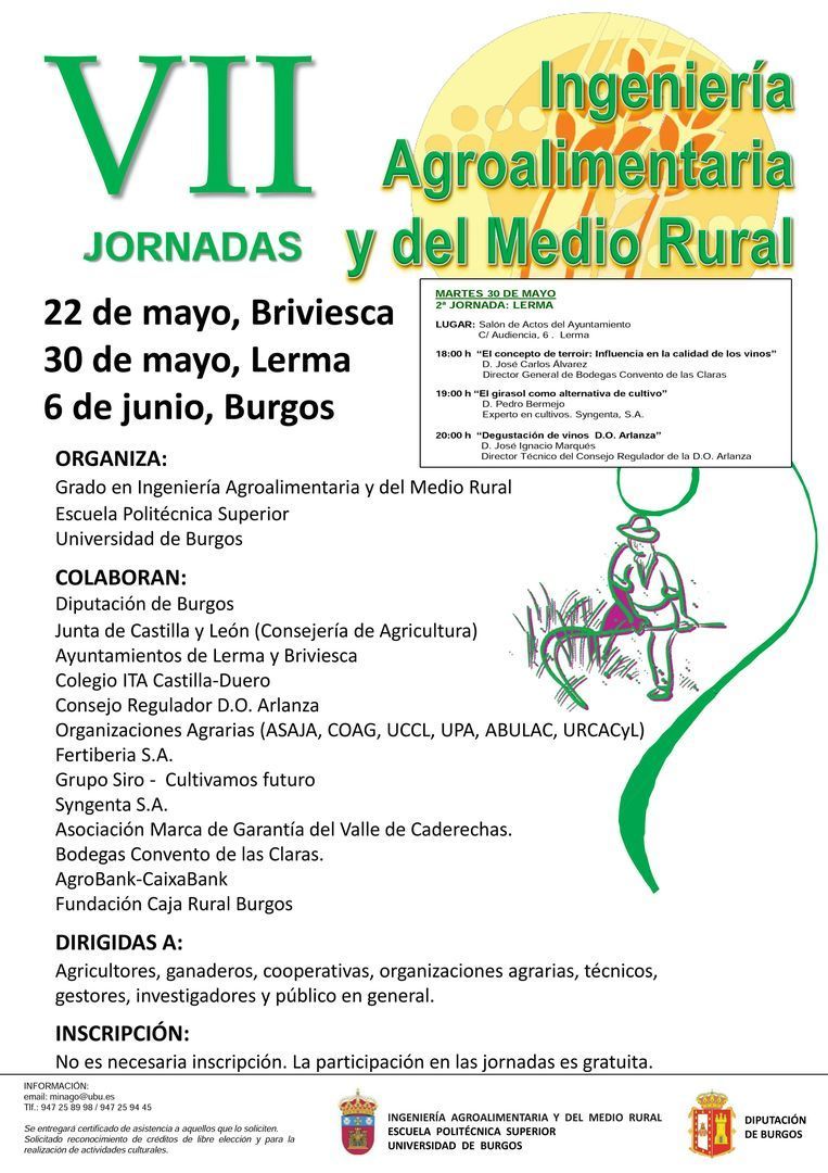 VII JORNADAS DE INGENIERÍA AGROALIMENTARIA Y DEL MEDIO RURAL