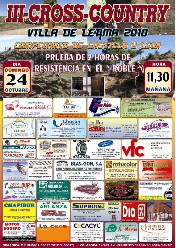 III CROSS COUNTRY "VILLA DE LERMA"