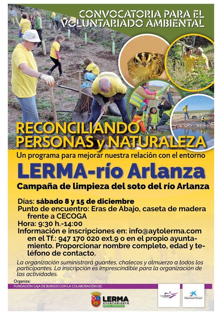 Voluntariado Ambiental Lerma día 15