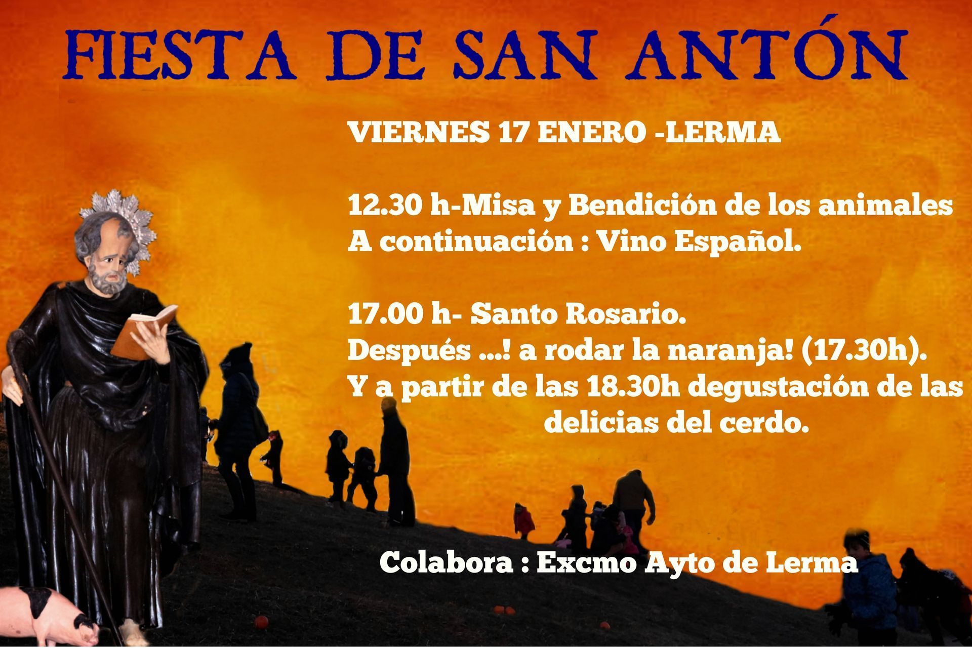 FESTIVIDAD SAN ANTÓN -VIERNES 17 ENERO