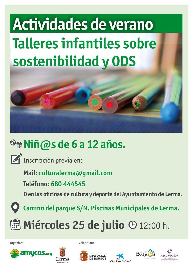 Taller infantil sobre sostenibilidad y ODS