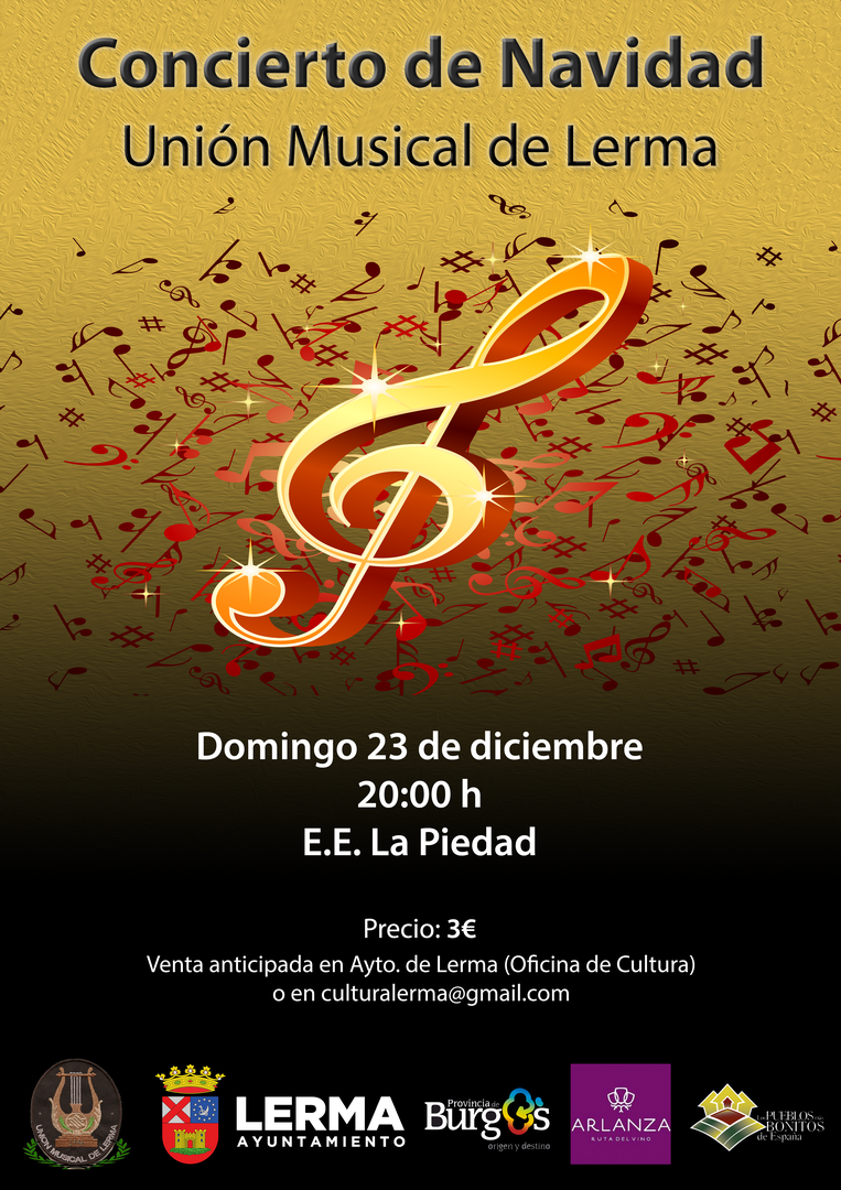 CONCIERTO NAVIDAD UNIÓN MUSICAL LERMA