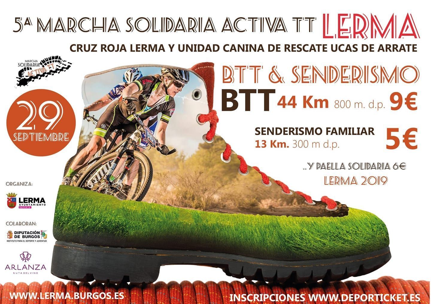 V MARCHA SOLIDARIA ACTIVA-TT LERMA